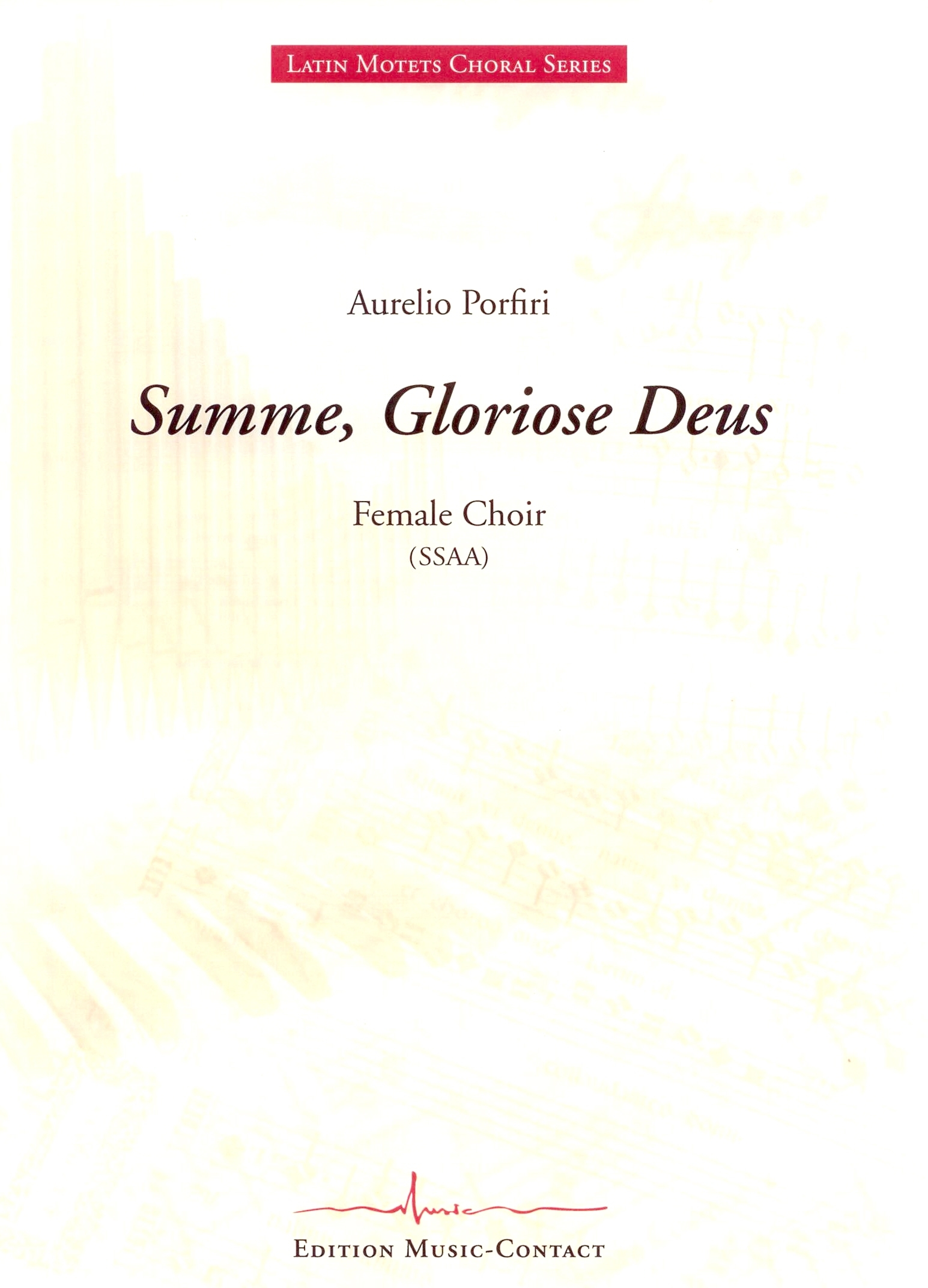 Summe, Gloriose Deus - Show sample score